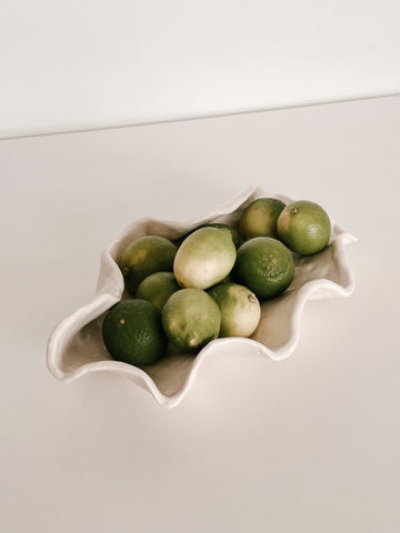 Le Edit Ceramics Handmade Ceramic Shell Dish – No. 1 | Perfect for Jewellery & Trinkets | Handmade in NZ