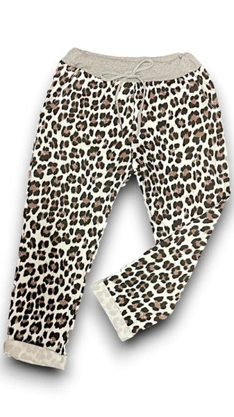 Helga May Leopard Joggers Cornelia Joggers