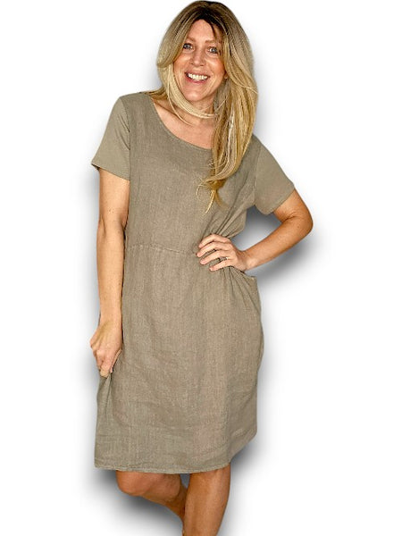 Helga May Mocha Plain Small Jungle Dress