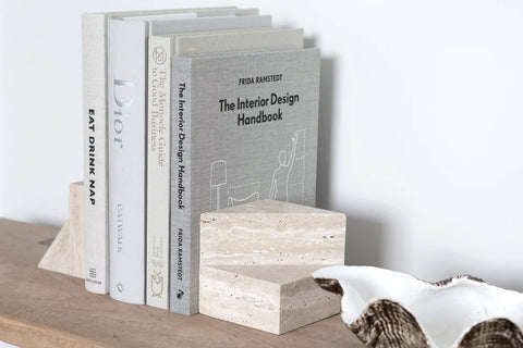 Travertine | Bookends