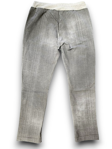 Helga May Plain Grey Denim Cornelia Joggers