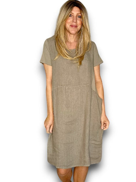 Helga May Mocha Plain Small Jungle Dress